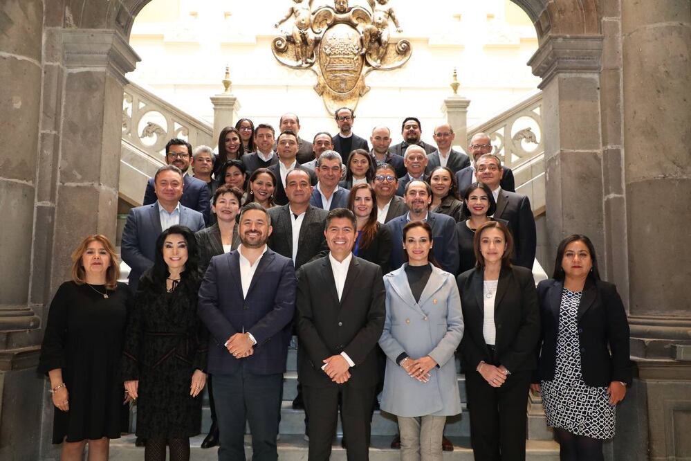 Eduardo Rivera Pérez anunció que Adán Domínguez lo sustituirá en la alcaldía | Foto: Twitter Eduardo Rivera