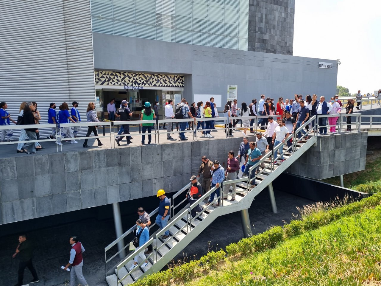 Este martes 19 de septiembre de 2023 las autoridades de Protección Civil llevarán a cabo el Segundo Simulacro Nacional | Foto: Agencia Es Imagen para El Universal Puebla