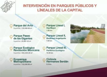 Línea 4 de RUTA, Central de Autobuses del Sur y más obras, anuncia gobernador frente a AMLO