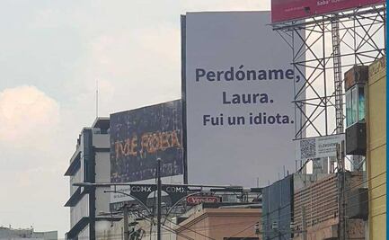 Laura responde a los espectaculares que se hicieron virales: no hay perdón