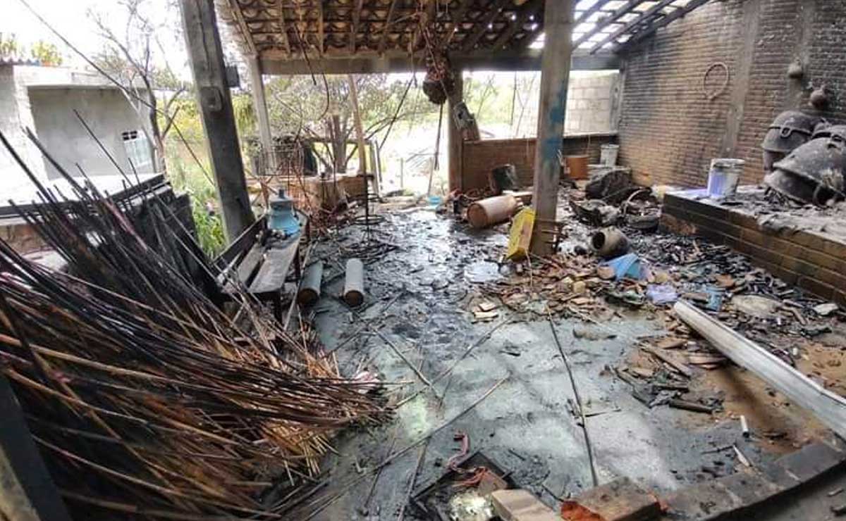 Se registra explosión en bodega de pirotecnia en Ajalpan
