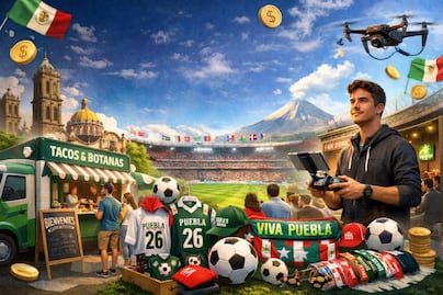 Mundial 2026: negocios que puedes emprender en Puebla para aprovechar este evento internacional