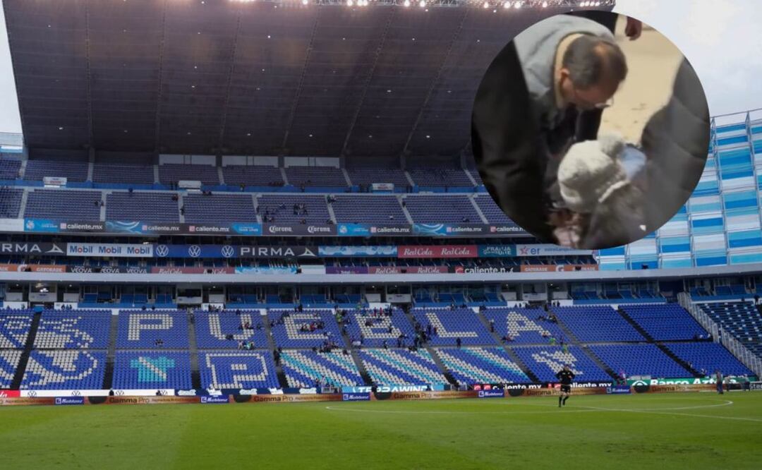 Un aficionado del Club Puebla fue golpeado brutalmente / Foto: EsImagen / Esto