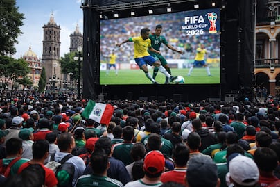 ¿Dónde estarán las 3 pantallas gigantes para ver el Mundial 2026 en Puebla?