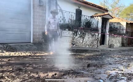 VIDEO ¿Está naciendo un volcán? Vecinos de esta comunidad detectan algo extraño en el suelo