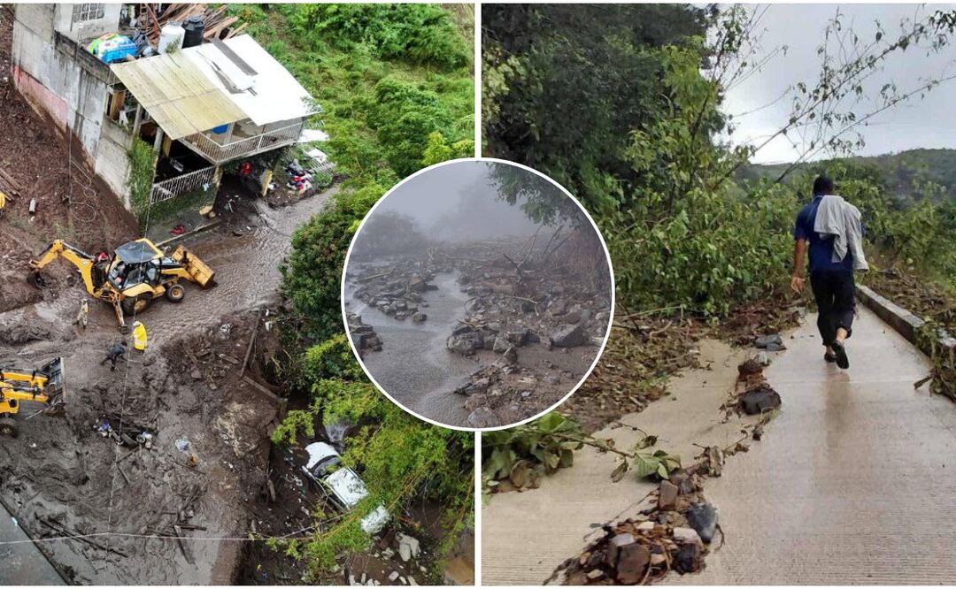 91 comunidades siguen incomunicadas en Puebla, comienza a llegar ayuda a la Sierra Norte | Foto: Gobierno de Puebla.