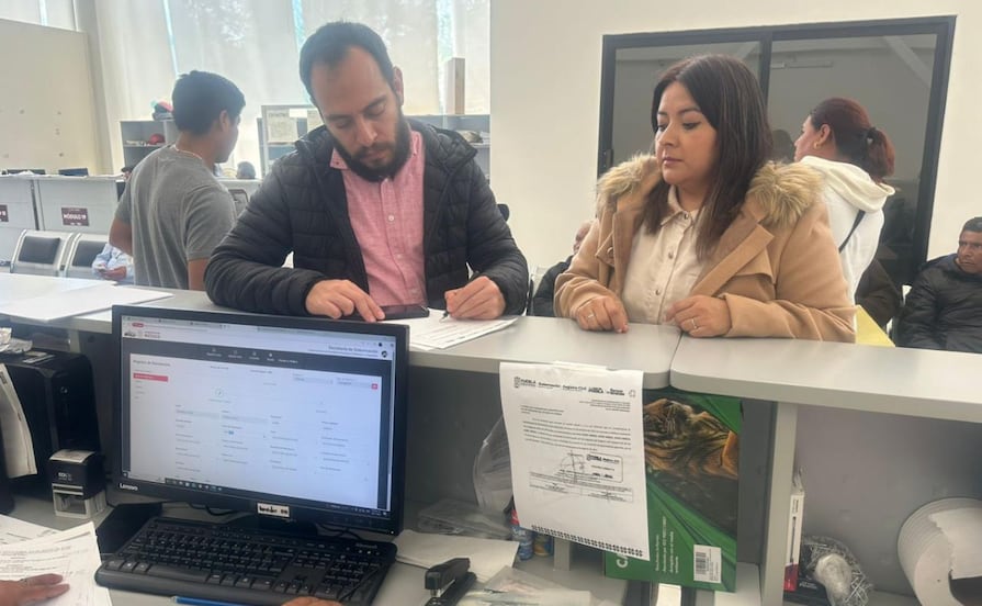 Gobierno de Puebla agiliza atención al público en el Registro Civil