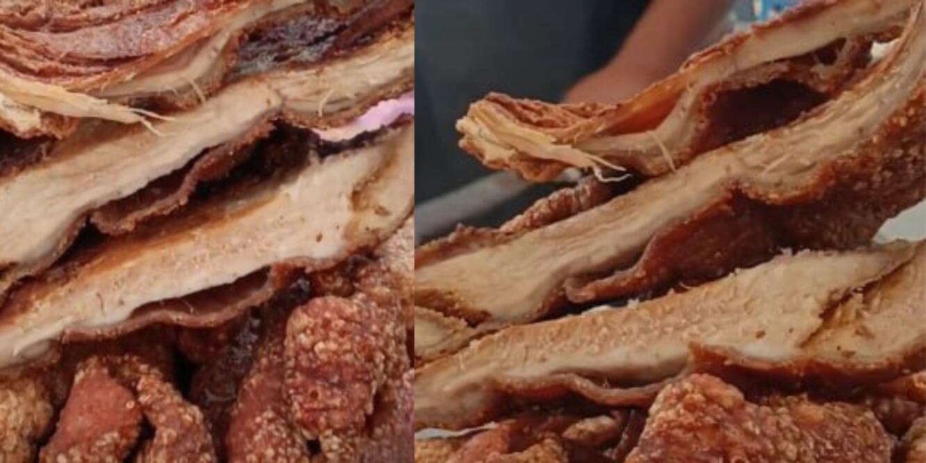 Chicharrón carnudo / Foto Captura Ayuntamiento de Tepeaca