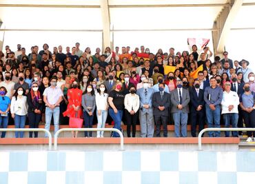 Lilia Cedillo da la bienvenida a estudiantes de movilidad e intercambio académico