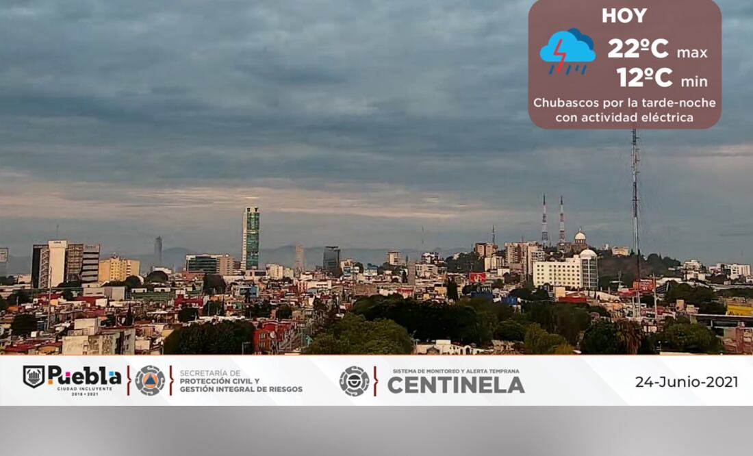 Foto: Protección Civil Municipal Puebla