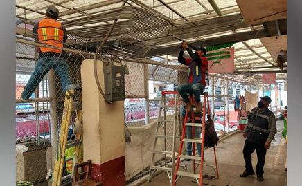 Comienza remodelación del mercado de Amalucan