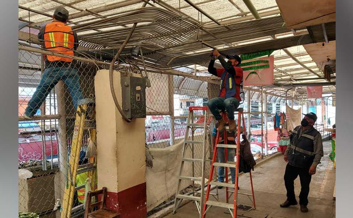 Comienza remodelación del mercado de Amalucan