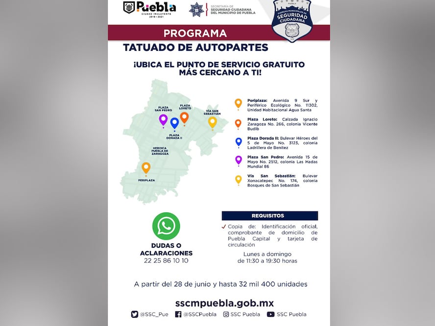 Imagen: Ayuntamiento de Puebla