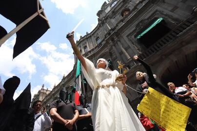 Puebla se suma a la marcha nacional contra la reforma al Poder Judicial
