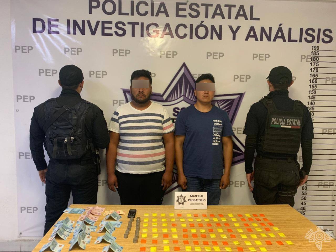 Capturan a dos presuntos huachicoleros en el Parque Industrial Chachapa de Amozoc