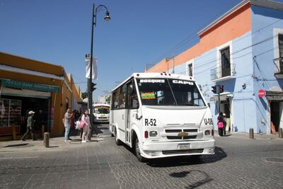 Éstas son las peores rutas del transporte público en Puebla