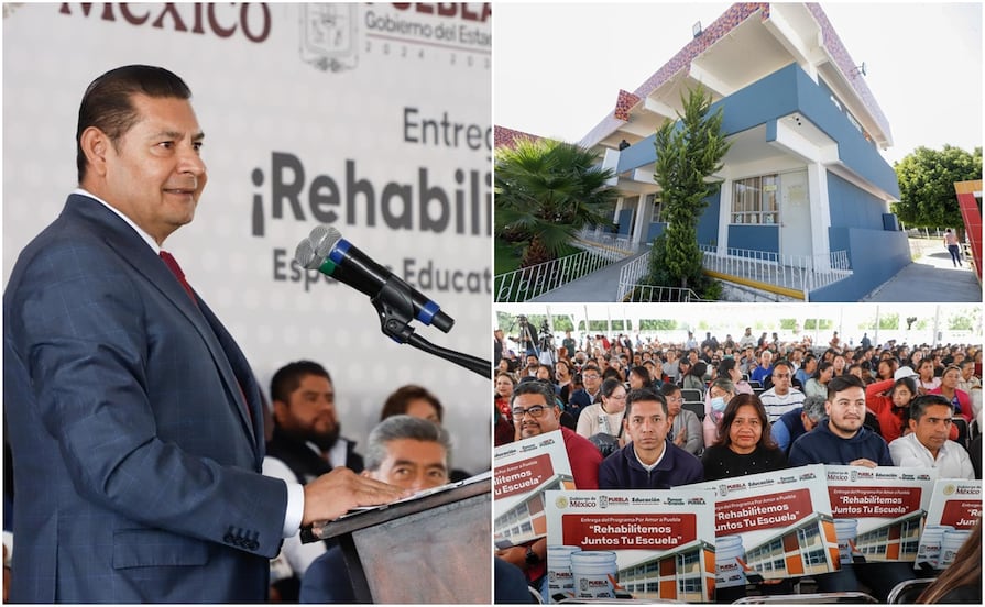 Gobierno de Puebla dignifica 107 escuelas
