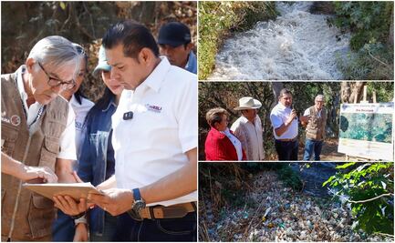 Armenta supervisa proyecto de rescate del río Nexapa 