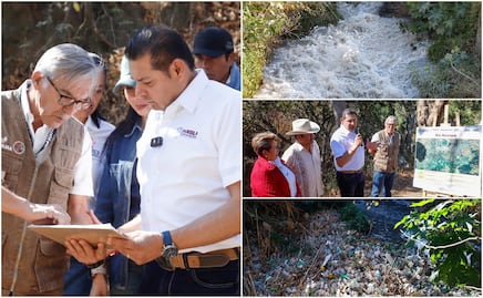 Armenta supervisa proyecto de rescate del río Nexapa 