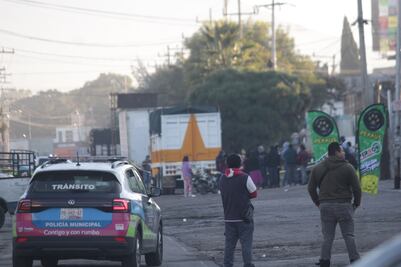 Balacera en la Central de Abastos de Puebla; dos hombres fueron ejecutados