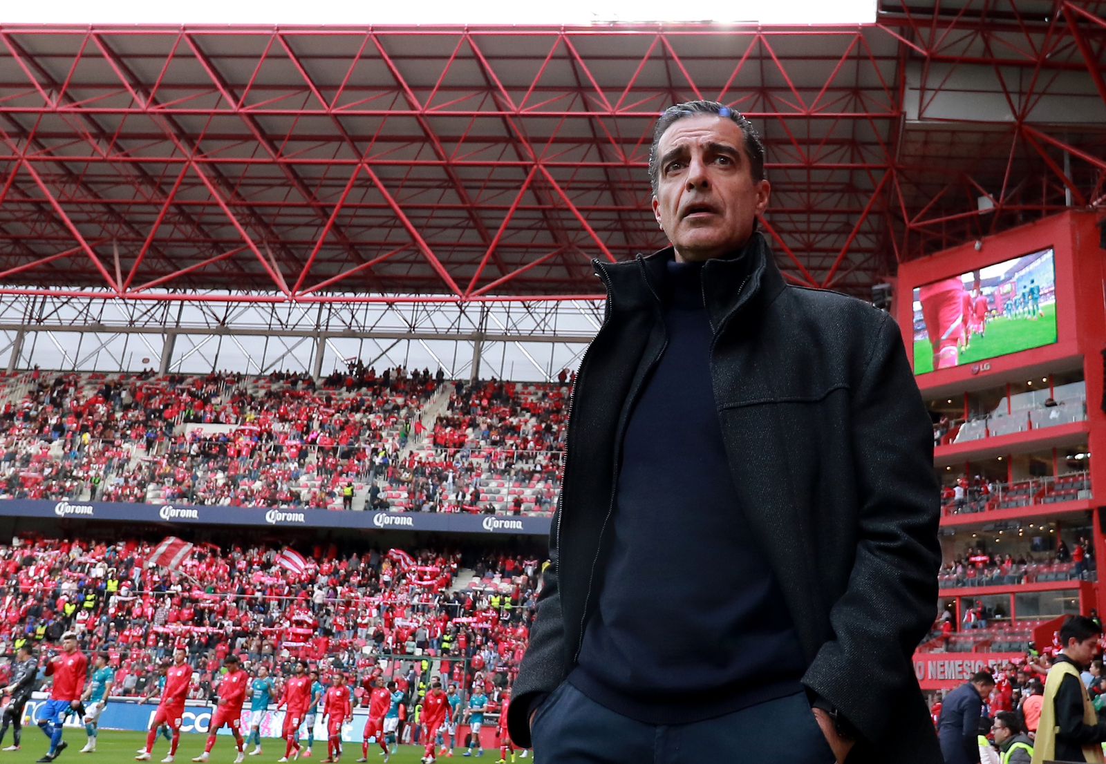 Los Diablos Rojos de Toluca están disfrutando de un gran momento en el campeonato y buscan consolidarse como serios contendientes al título bajo la dirección de Renato Paiva.

Foto: Producción El Universal Puebla