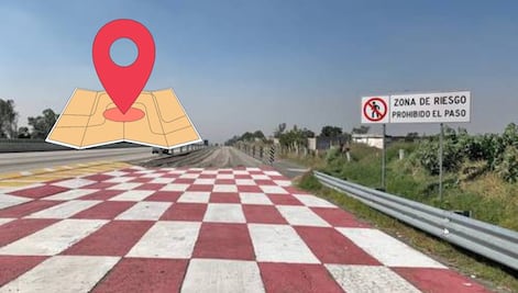 Dónde están las rampas de frenado en la autopista México-Puebla