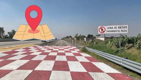Dónde están las rampas de frenado en la autopista México-Puebla