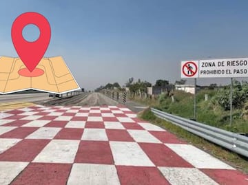 Dónde están las rampas de frenado en la autopista México-Puebla