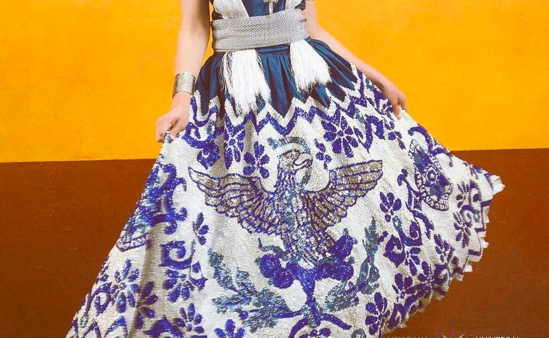 En Mercado Libre hay varios vestidos a la venta inspirados en la talavera poblana |Pinterest