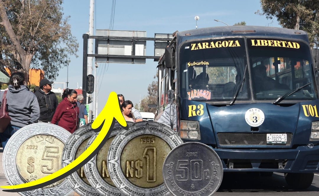 Las tarifas del transporte público en Puebla tendrán un aumento en breve | Foto: EsImagen/Canva