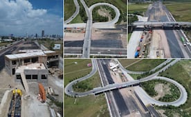 VIDEO Avanza construcción de la nueva caseta de cobro Puebla-Atlixco