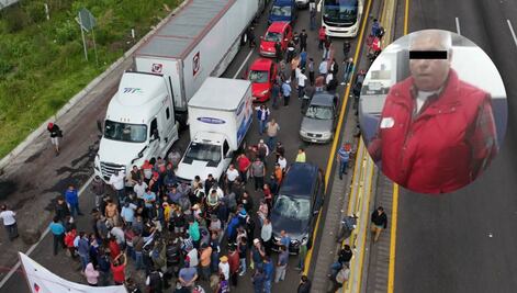 De qué acusan al comisario ejidal que provocó el cierre en la autopista México-Puebla