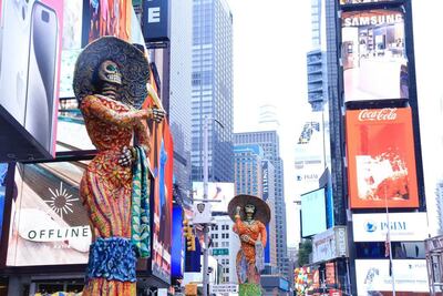 El Charro Negro de Atlixco invade Times Square