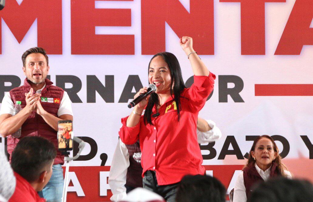 Liz Sánchez estuvo presente en evento masivo de este domingo | EsImagen