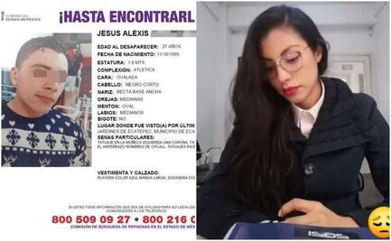 Detienen a Alexis "N", novio de Mónica Citlalli, por presunto feminicidio de la maestra de Inglés