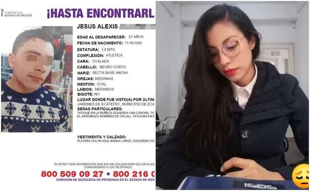 Detienen a Alexis "N", novio de Mónica Citlalli, por presunto feminicidio de la maestra de Inglés. Fotos: Especiales