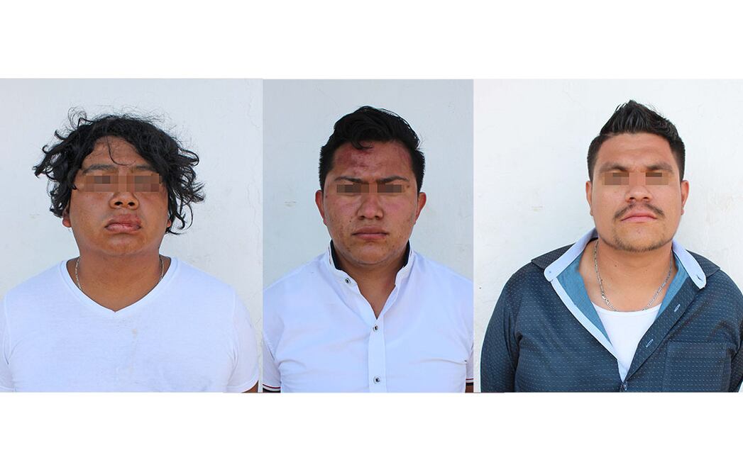 Detienen a 3 ladrones que chocaban a transportistas para asaltarlos