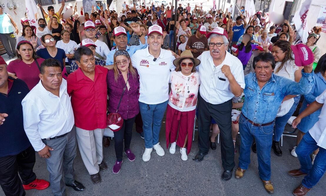 Pepe Chedraui estuvo en la colonia 10 de mayo | Foto: Especial