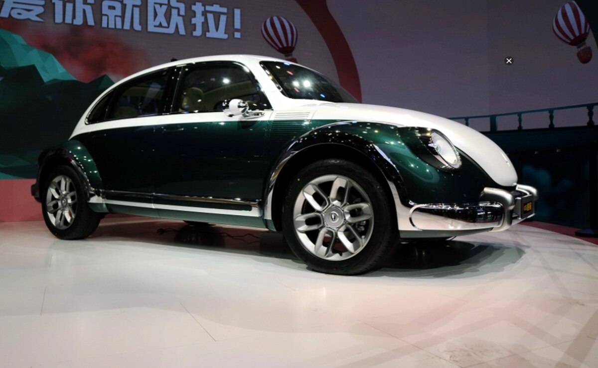 Abogados de Volkswagen podrían demandar a ORA por la copia china del Vocho