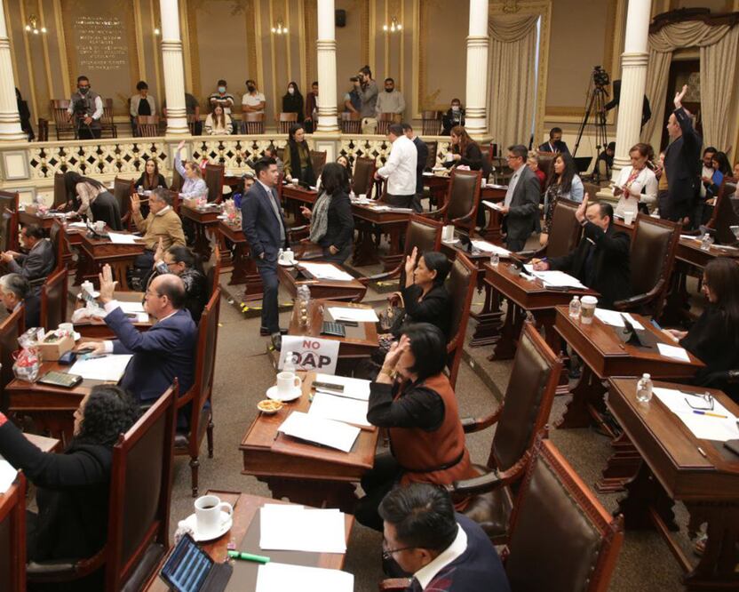 En 2022 hubo diputados locales que no presentaron ningún punto de acuerdo para mejorar problemas de su municipio | Foto: Agencia Es Imagen para El Universal Puebla