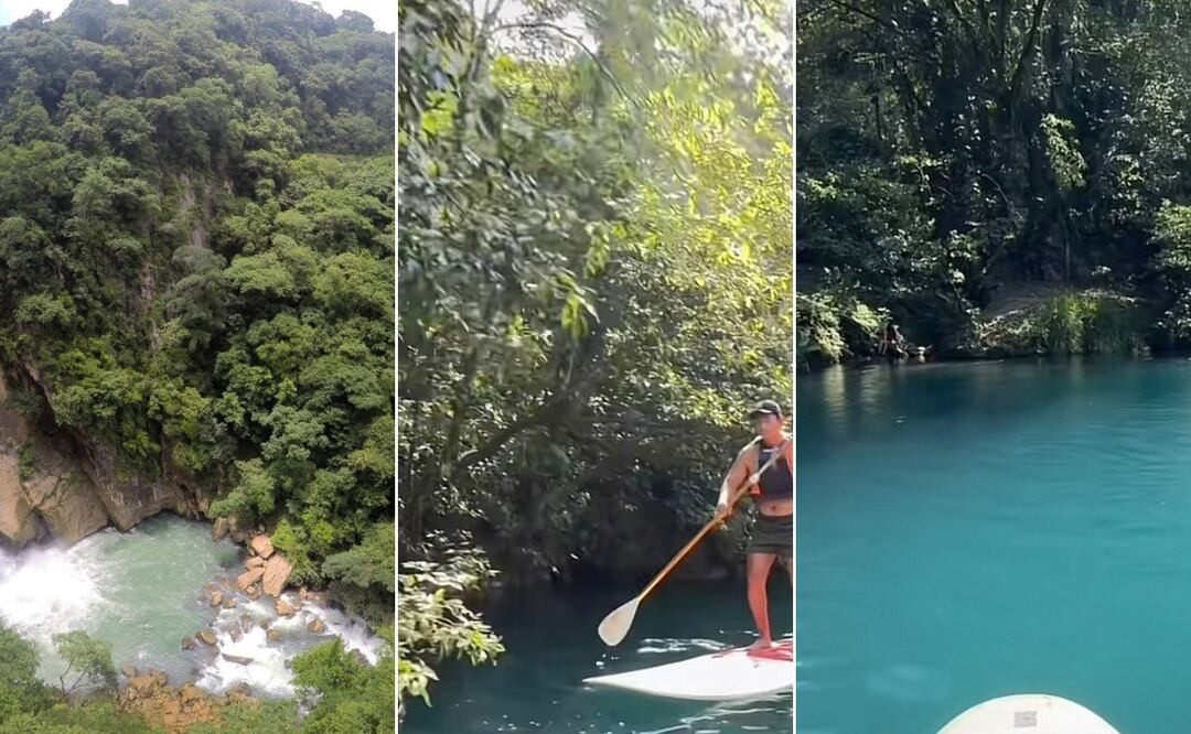 Este es el oasis donde nace el río Atoyac | Foto: Redes sociales