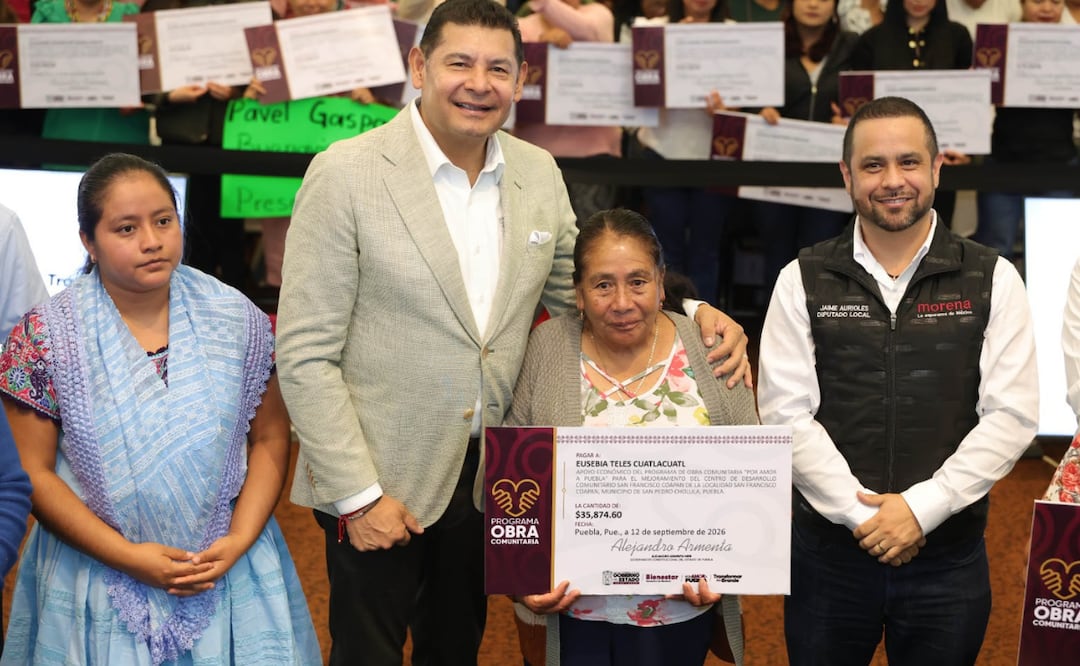 En 2025 y 2026, legisladores gestionaron 543 proyectos por 76 millones de pesos en municipios poblanos | Foto: Gobierno del Estado