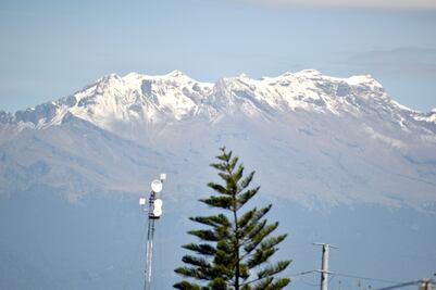 Pronostican nevadas en Puebla