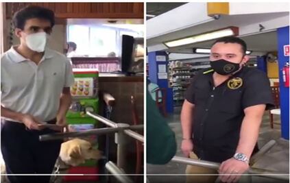 Tortería impide el acceso a hombre invidente con perro guía