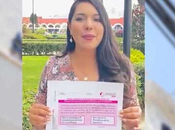 Diputada de Morena promueve revocación y viola restricción