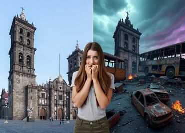 Así lucirían los lugares más icónicos de Puebla en un futuro postapocalíptico