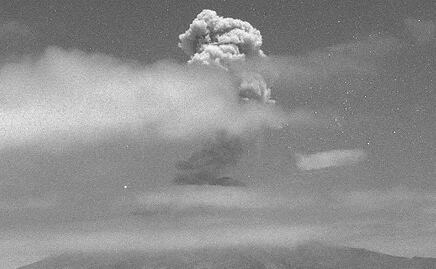 Volcán Popocatépetl emite 127 exhalaciones en las últimas 24 horas