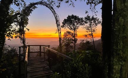 Así es la cascada La Morena en el Pueblo Mágico de Huauchinango