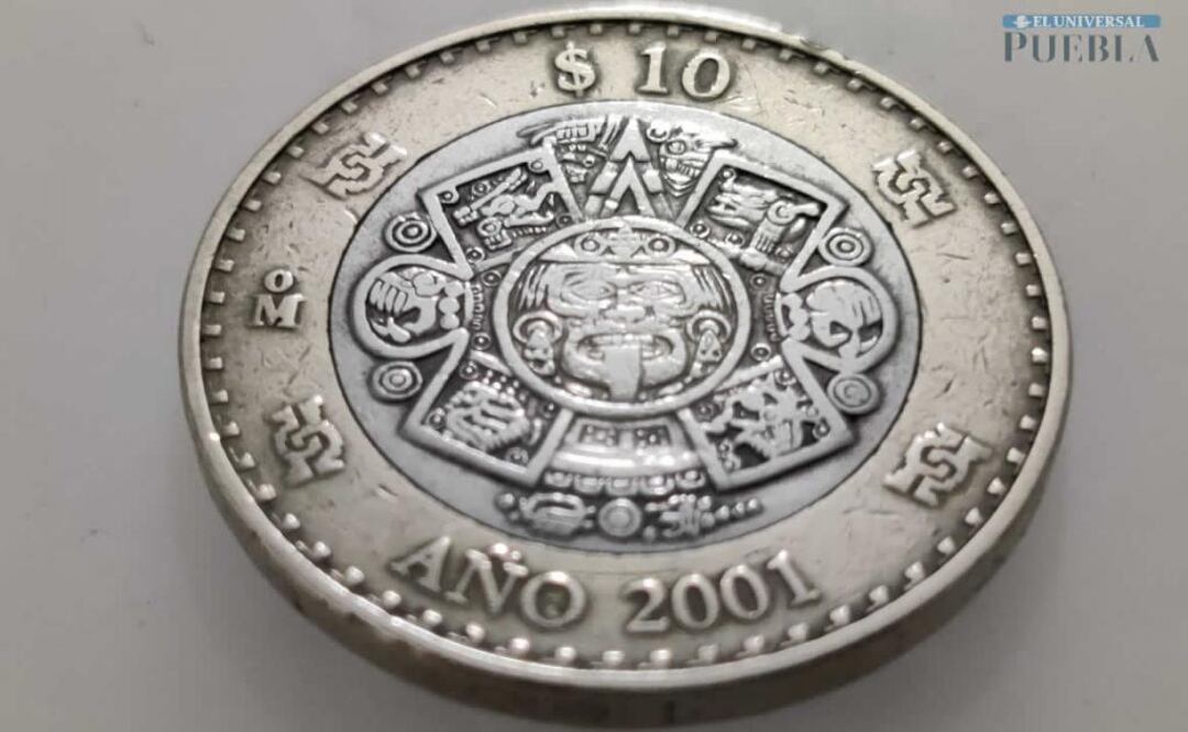 Esta moneda bimetálica se fabricó los años 2000 y 2001 para conmemorar el cambio de siglo