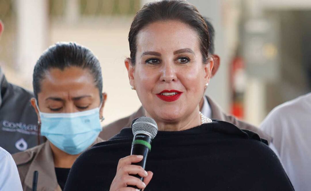 Ana Lucía Hill Mayoral llevará las riendas del gobierno estatal durante los siguientes días | Foto: Agencia Es Imagen para El Universal Puebla